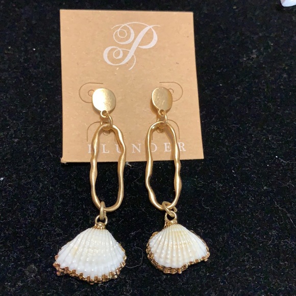 NEW Sand bar earrings by plunder box/bag included